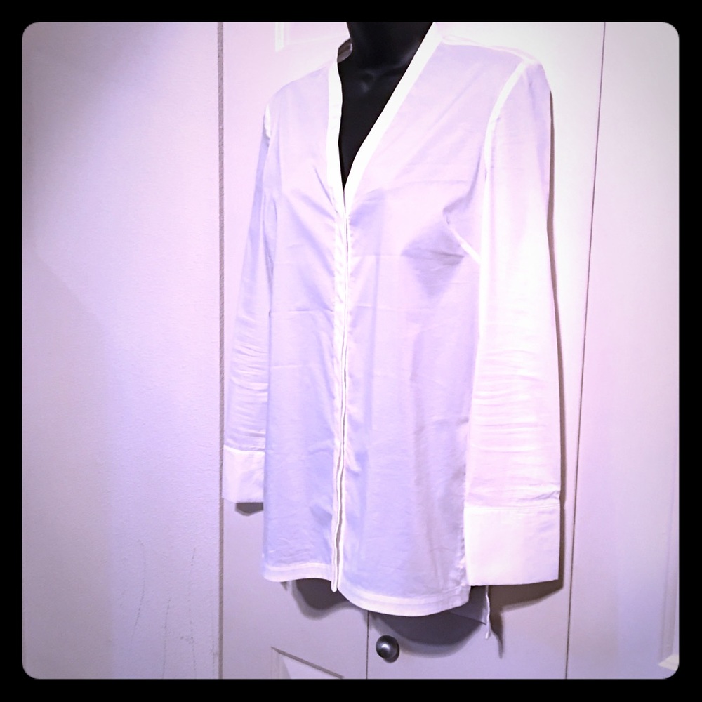 Helmut Lang Women’s white button down shirt